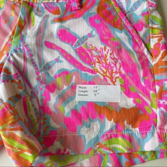 ❤️ Lilly Pulitzer Callahan Shorts Scuba to Cuba L8 - Picture 5 of 12